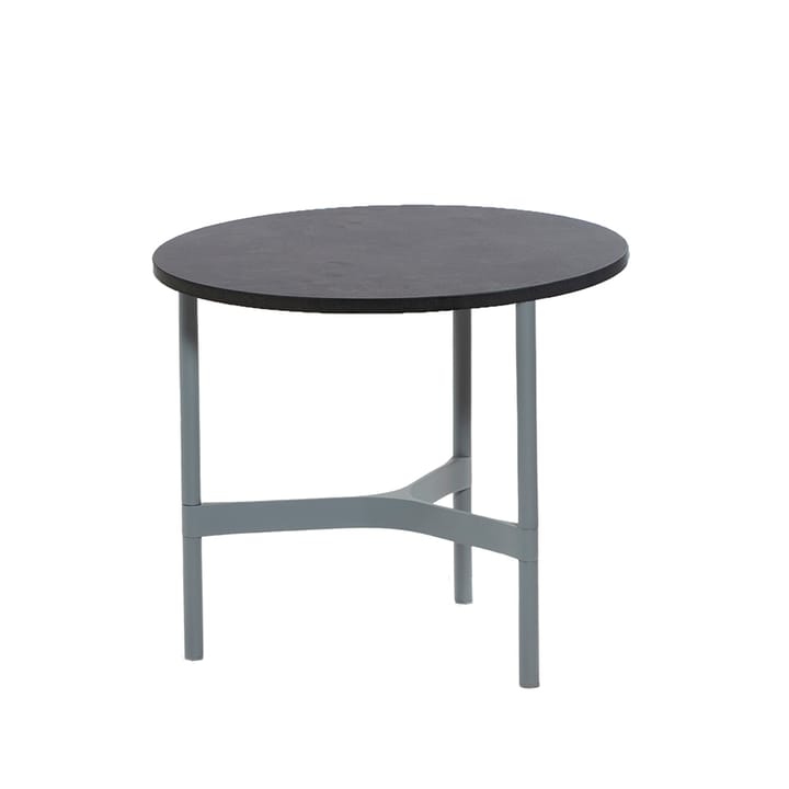 Twist salontafel klein Ø45 cm - Dark grey-light grey - Cane-line