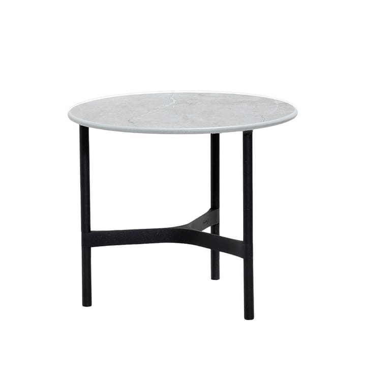 Twist salontafel klein Ø45 cm - Fossil grey-lava grey - Cane-line