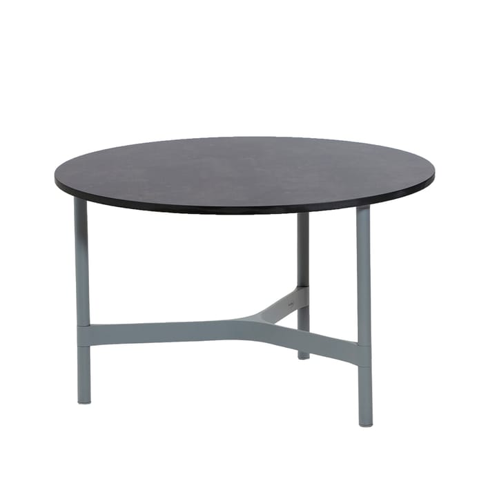 Twist salontafel medium Ø70 cm - Dark grey-light grey - Cane-line