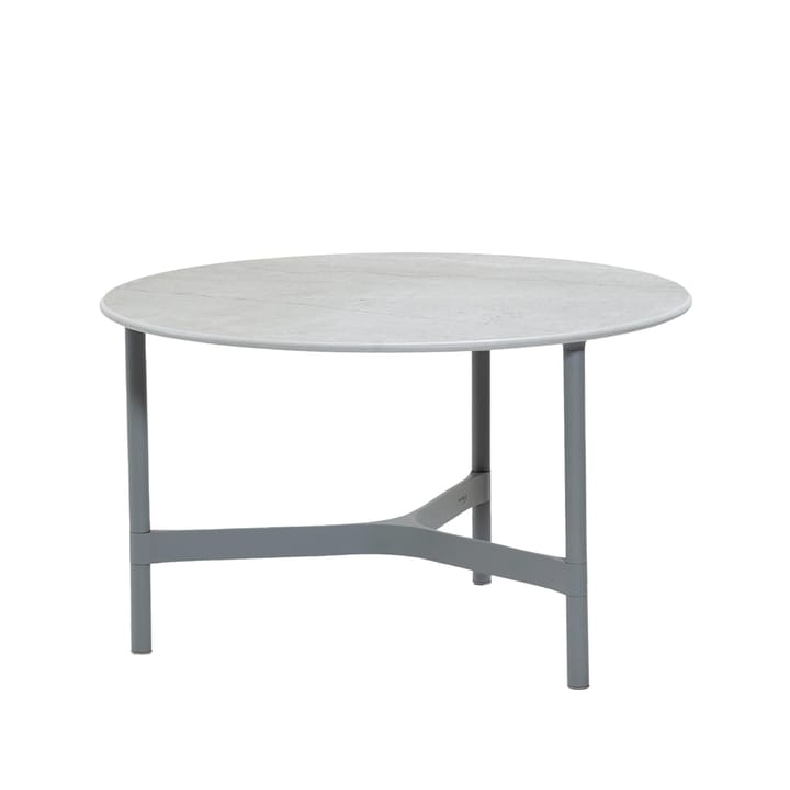 Twist salontafel medium Ø70 cm - Fossil grey-light grey - Cane-line