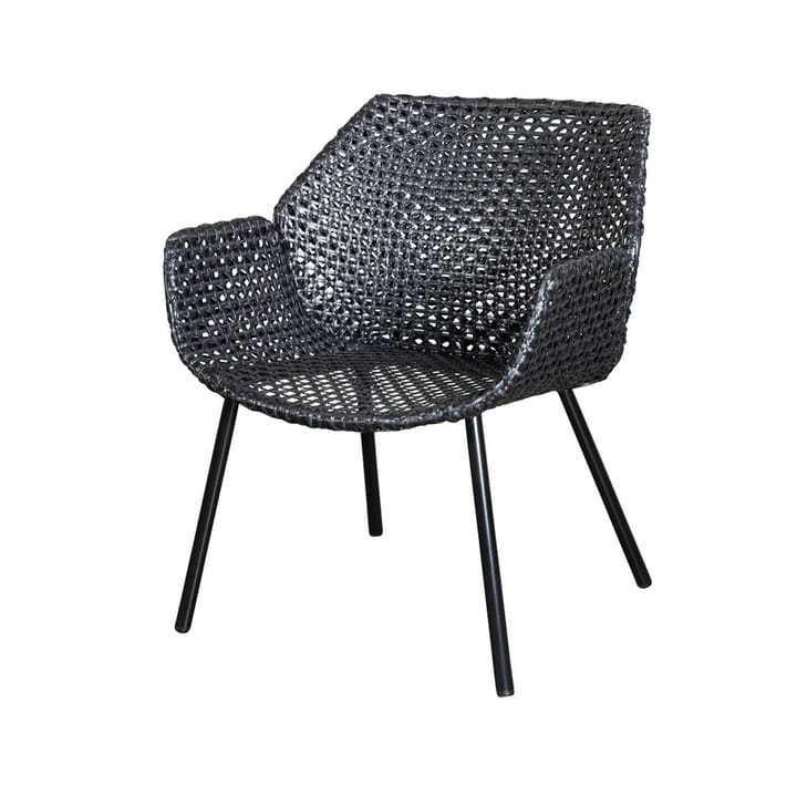 Vibe loungestoel - Black/anthracite - Cane-line