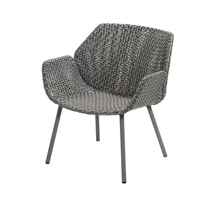 Vibe loungestoel - Light grey/grey/taupe - Cane-line