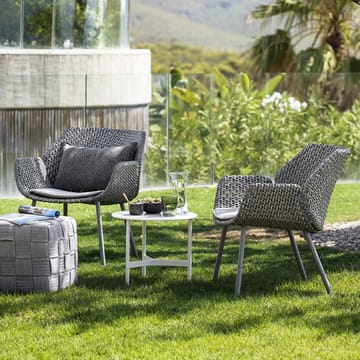 Vibe loungestoel - Light grey/grey/taupe - Cane-line