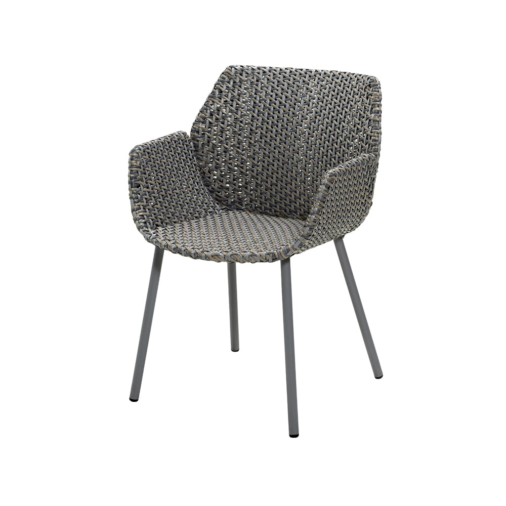 Cane-line Vibe stoel Light grey/grey/taupe | Scandinavisch Interieur | Tuinstoelen | Grijs