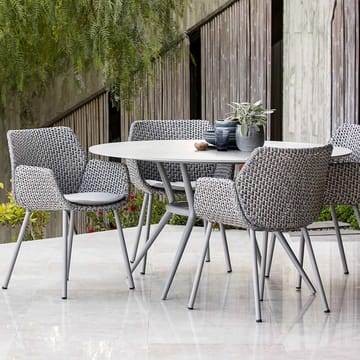 Vibe stoel - Light grey/grey/taupe - Cane-line