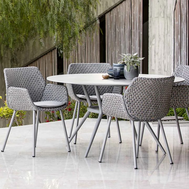 Vibe stoel, Light grey/grey/taupe Cane-line