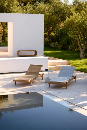 Vista ligbed - Teak - Cane-line