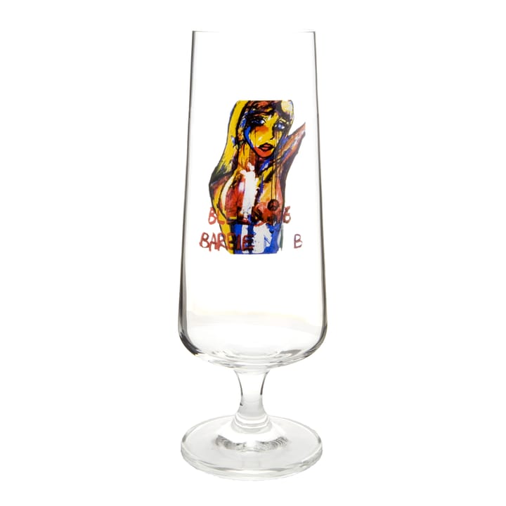 Bleeding Barbie bierglas, 50 cl Carolina Gynning