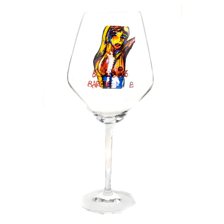 Bleeding Barbie wijnglas, 75 cl Carolina Gynning