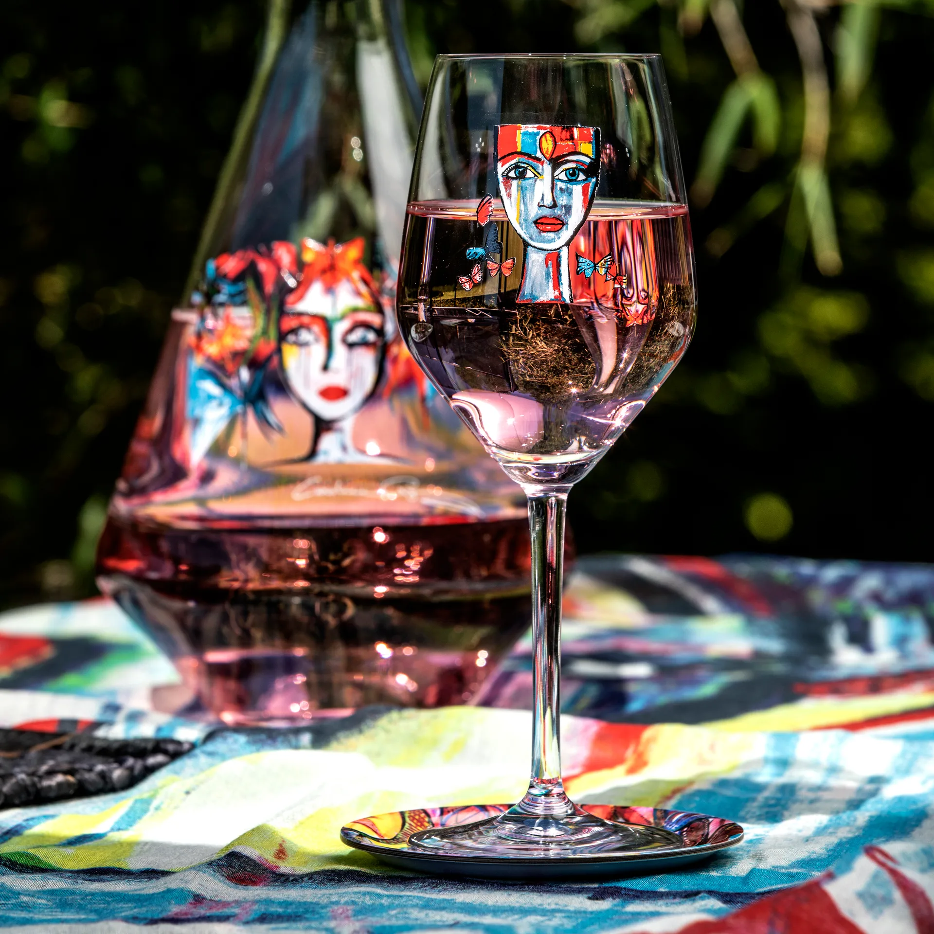Butterfly Messenger wijnglas, 75 cl Carolina Gynning