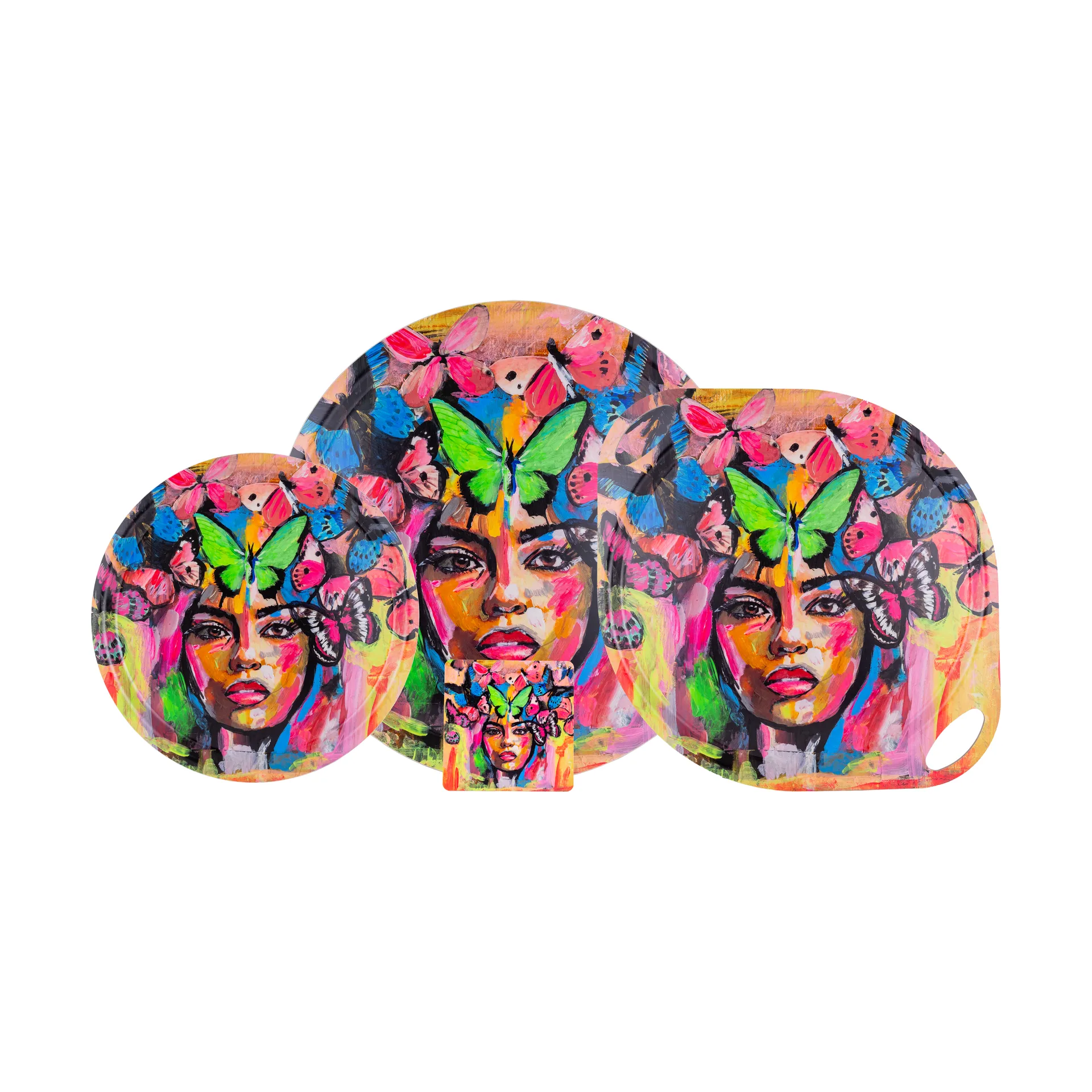 Coming back to life dienblad Ø46 cm, Multi Carolina Gynning