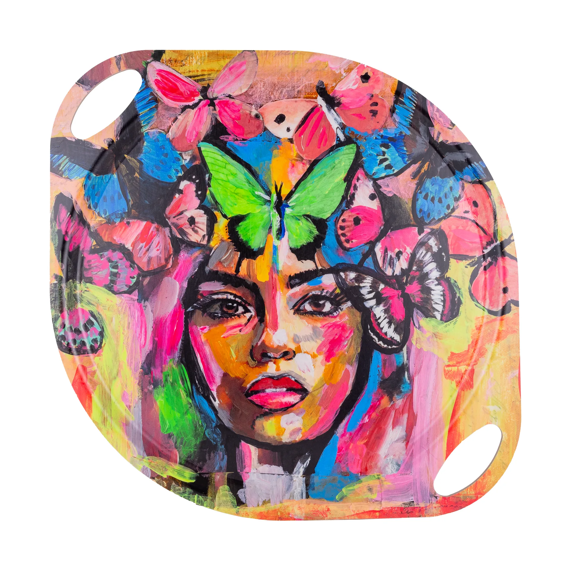 Coming back to life dienblad met handvat 38x47 cm, Multi Carolina Gynning