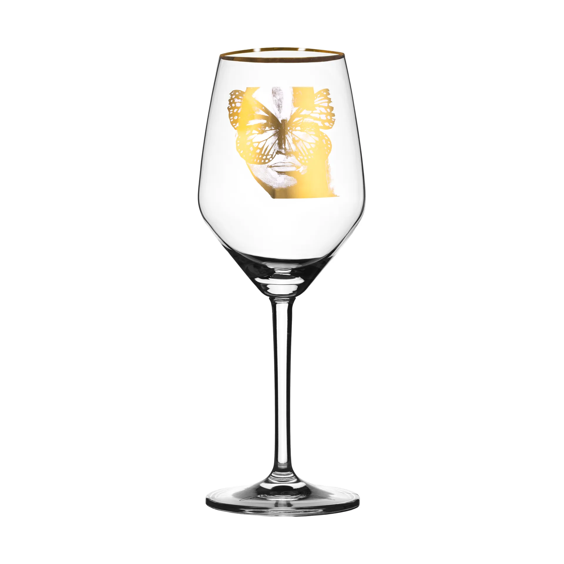 Golden Butterfly roséwijnglas 40 cl, Gold Carolina Gynning