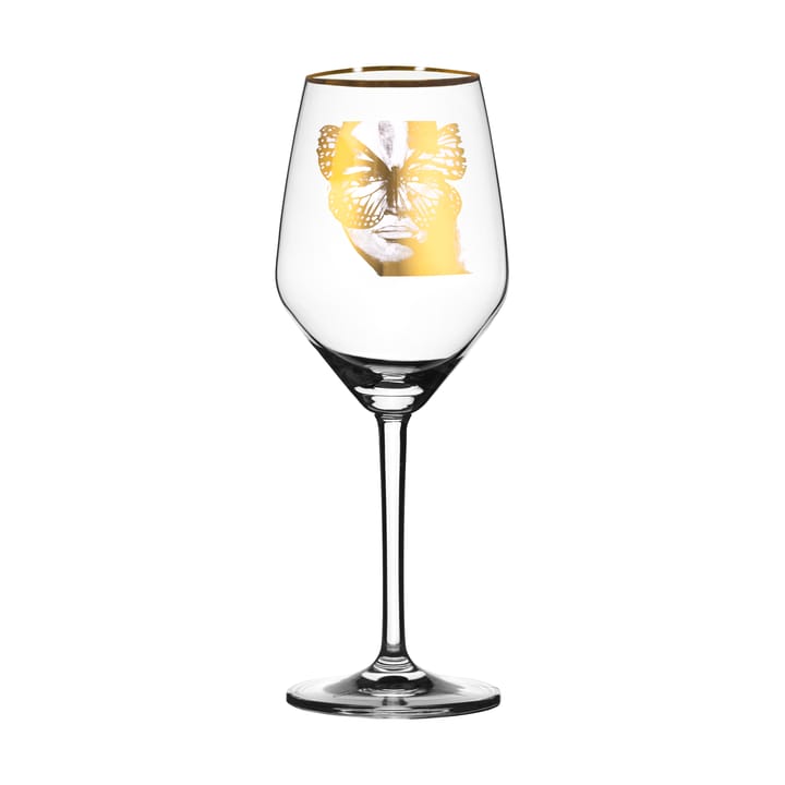 Golden Butterfly roséwijnglas 40 cl - Gold - Carolina Gynning