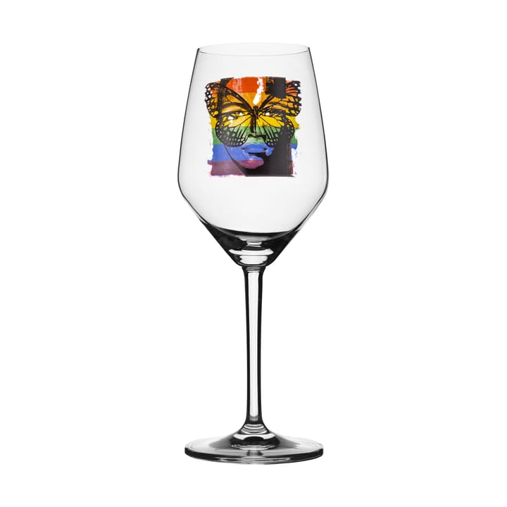Golden Butterfly roséwijnglas 40 cl - HBTQ - Carolina Gynning