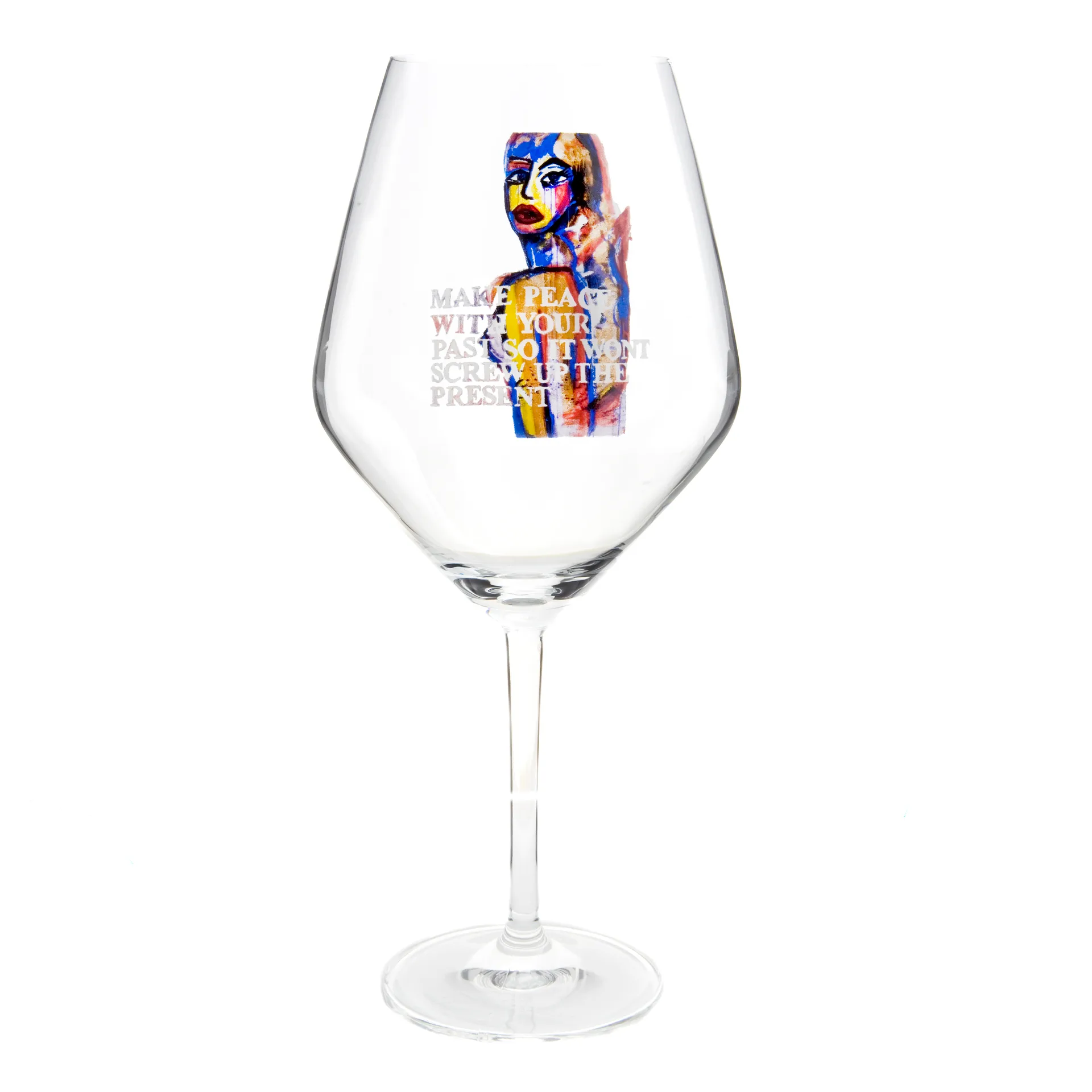 Make Peace wijnglas, 75 cl Carolina Gynning