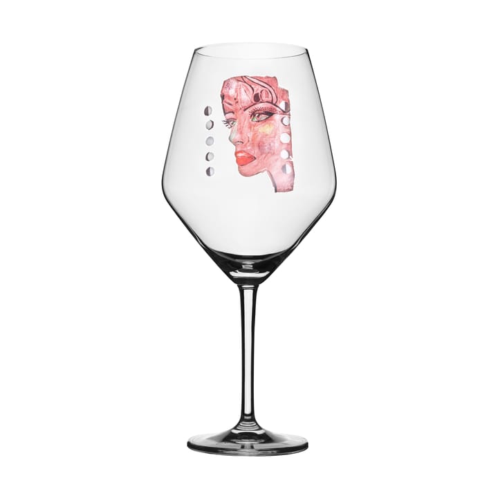 Moonlight Queen wijnglas 75 cl - Pink - Carolina Gynning