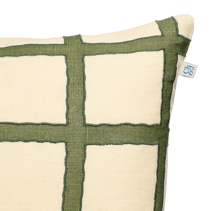 Amar kussenhoes 50x50 cm, Beige-green-green Chhatwal & Jonsson
