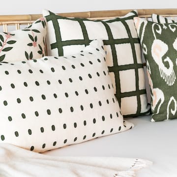Amar kussenhoes 50x50 cm - Beige-green-green - Chhatwal & Jonsson