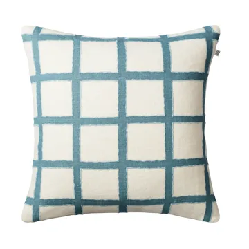 Amar kussenhoes 50x50 cm - White-blue-aqua - Chhatwal & Jonsson