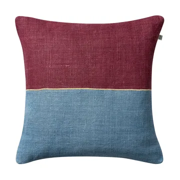Amol kussenhoes 50x50 cm - Ruby-dusty blue - Chhatwal & Jonsson