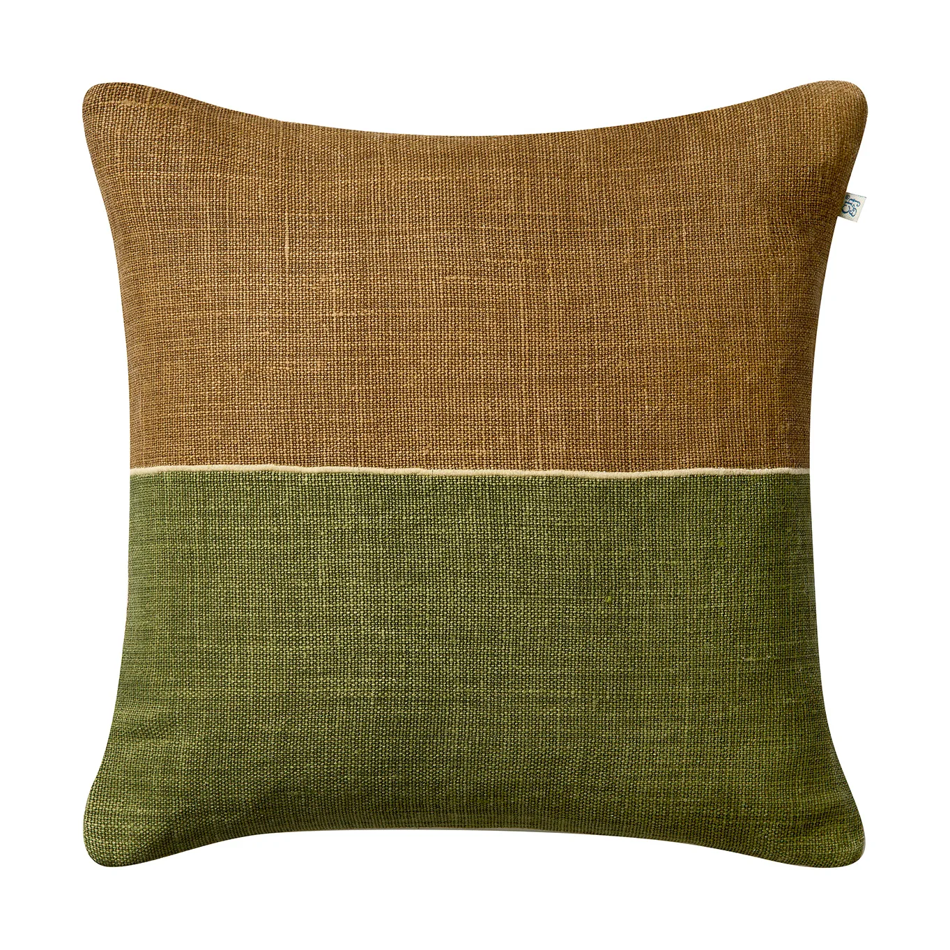 Amol kussenhoes 50x50 cm, Taupe-cactus green Chhatwal & Jonsson