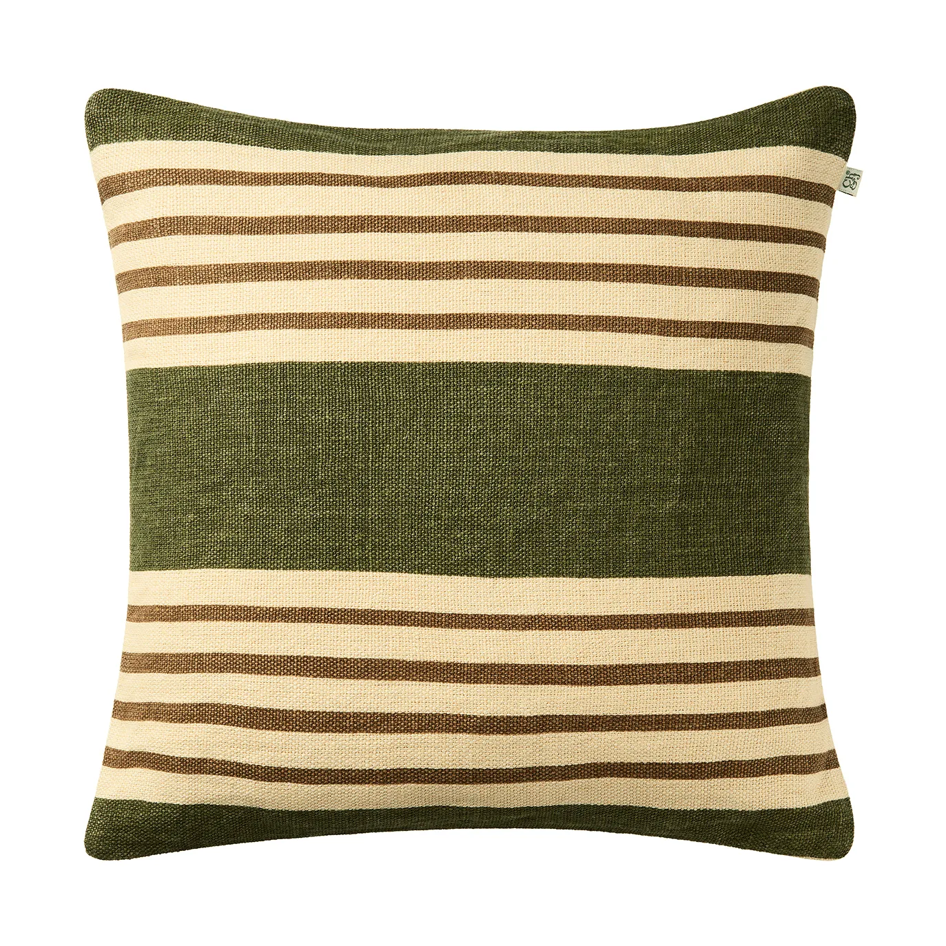 Aria kussenhoes, Cactus green-taupe, 50x50 cm Chhatwal & Jonsson