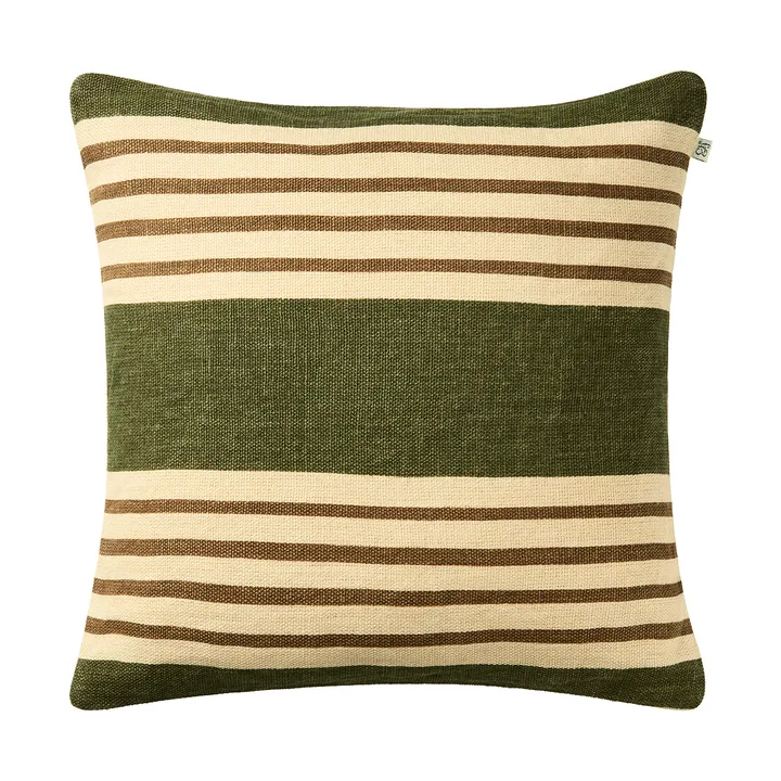 Aria kussenhoes - Cactus green-taupe, 50x50 cm - Chhatwal & Jonsson