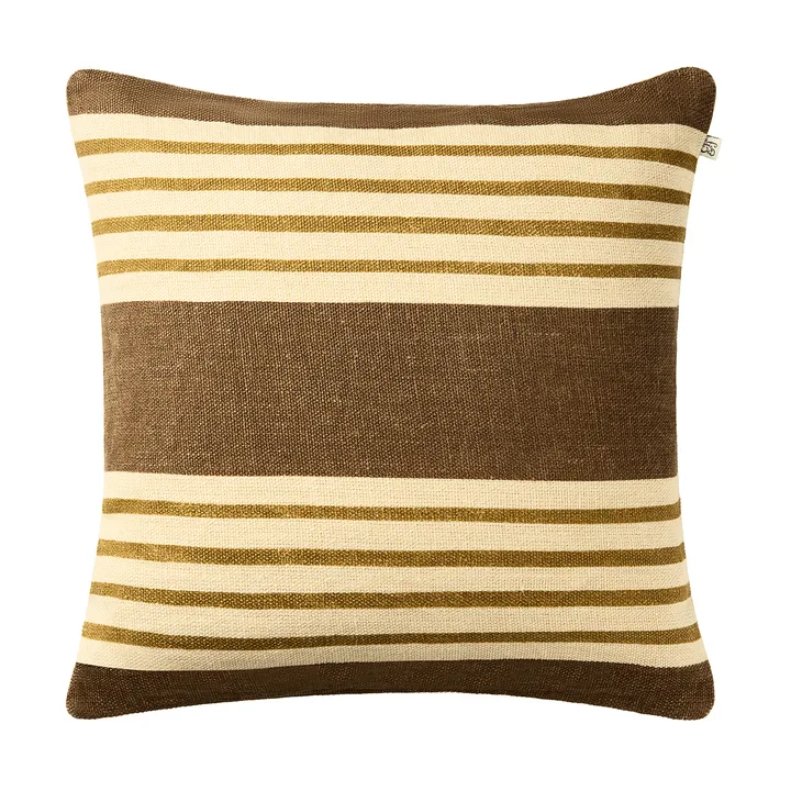Aria kussenhoes - taupe-masala yellow, 50x50 cm - Chhatwal & Jonsson