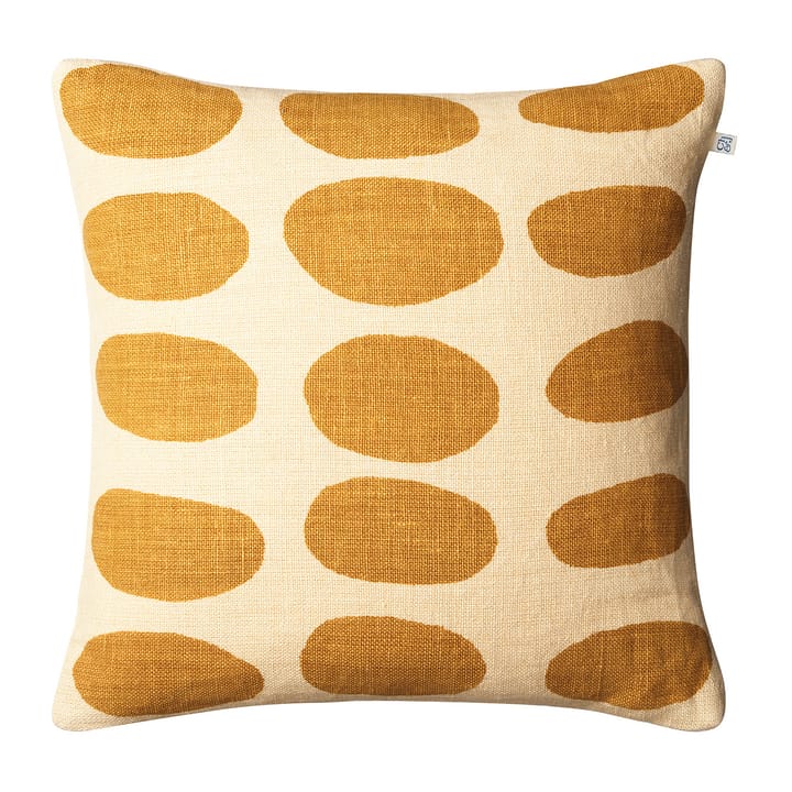 Asim kussenhoes 50x50 cm - Light beige-spicy yellow - Chhatwal & Jonsson