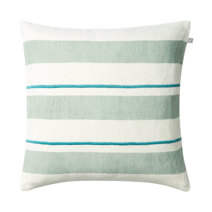 Assam kussenhoes 50x50 cm - Aqua-heaven blue - Chhatwal & Jonsson