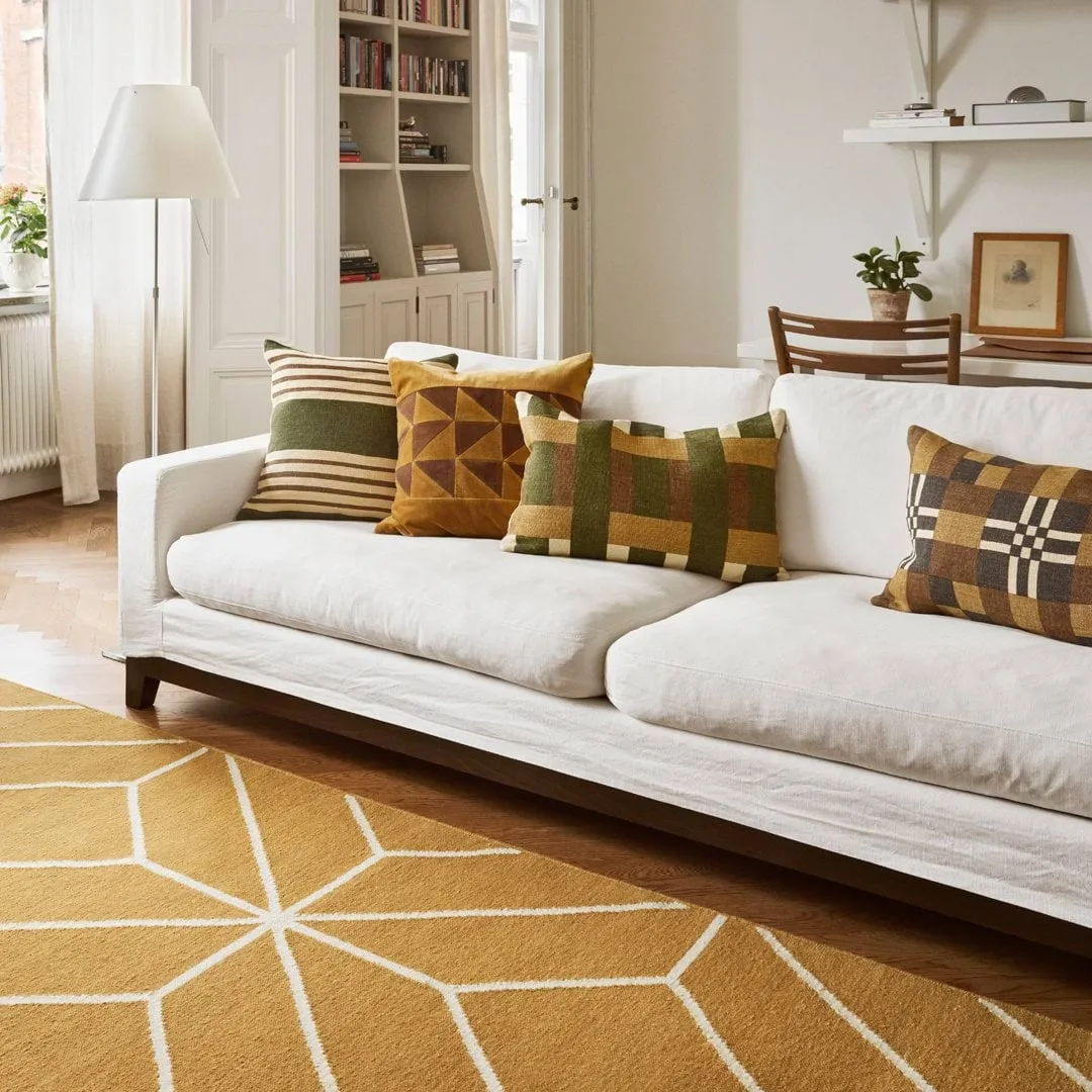 Ayur vloerkleed, Masala Yellow-Off White, 320x230 cm Chhatwal & Jonsson