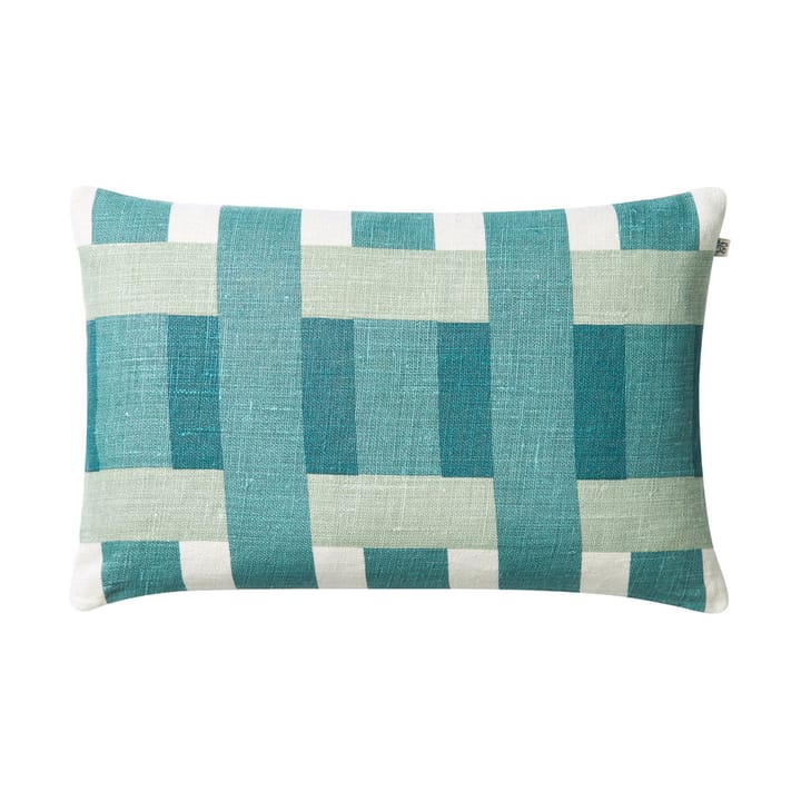 Benaras kussenhoes 40x60 cm - Heaven blue-aqua-palace blue - Chhatwal & Jonsson