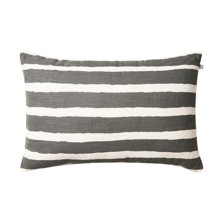 Block Stripe tuinkussen 40x60 cm - Grey-off white - Chhatwal & Jonsson