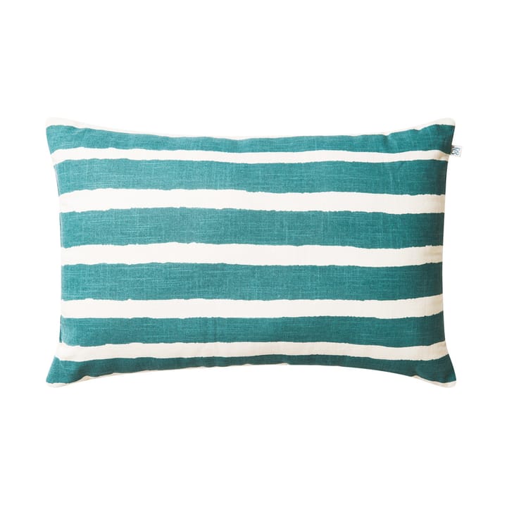 Block Stripe tuinkussen 40x60 cm - Heaven blue-off white - Chhatwal & Jonsson
