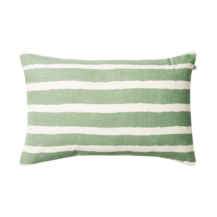 Block Stripe tuinkussen 40x60 cm - Sage-off white - Chhatwal & Jonsson