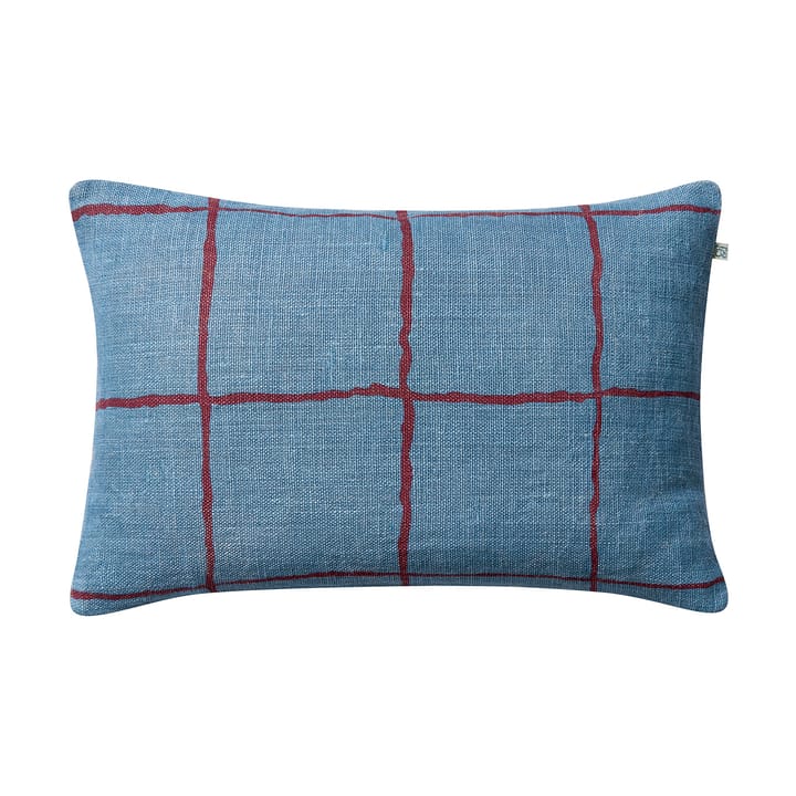 Chakra kussenhoes 40x60 cm - Dusty blue-ruby - Chhatwal & Jonsson