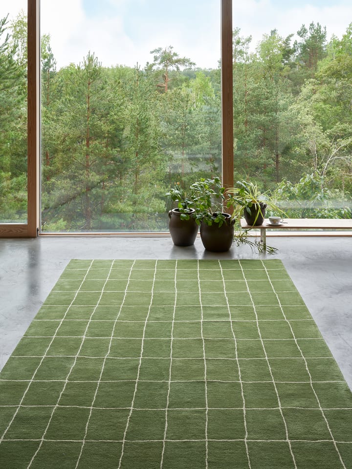 Chakra mat, Cactus green-khaki, 180x270 cm Chhatwal & Jonsson