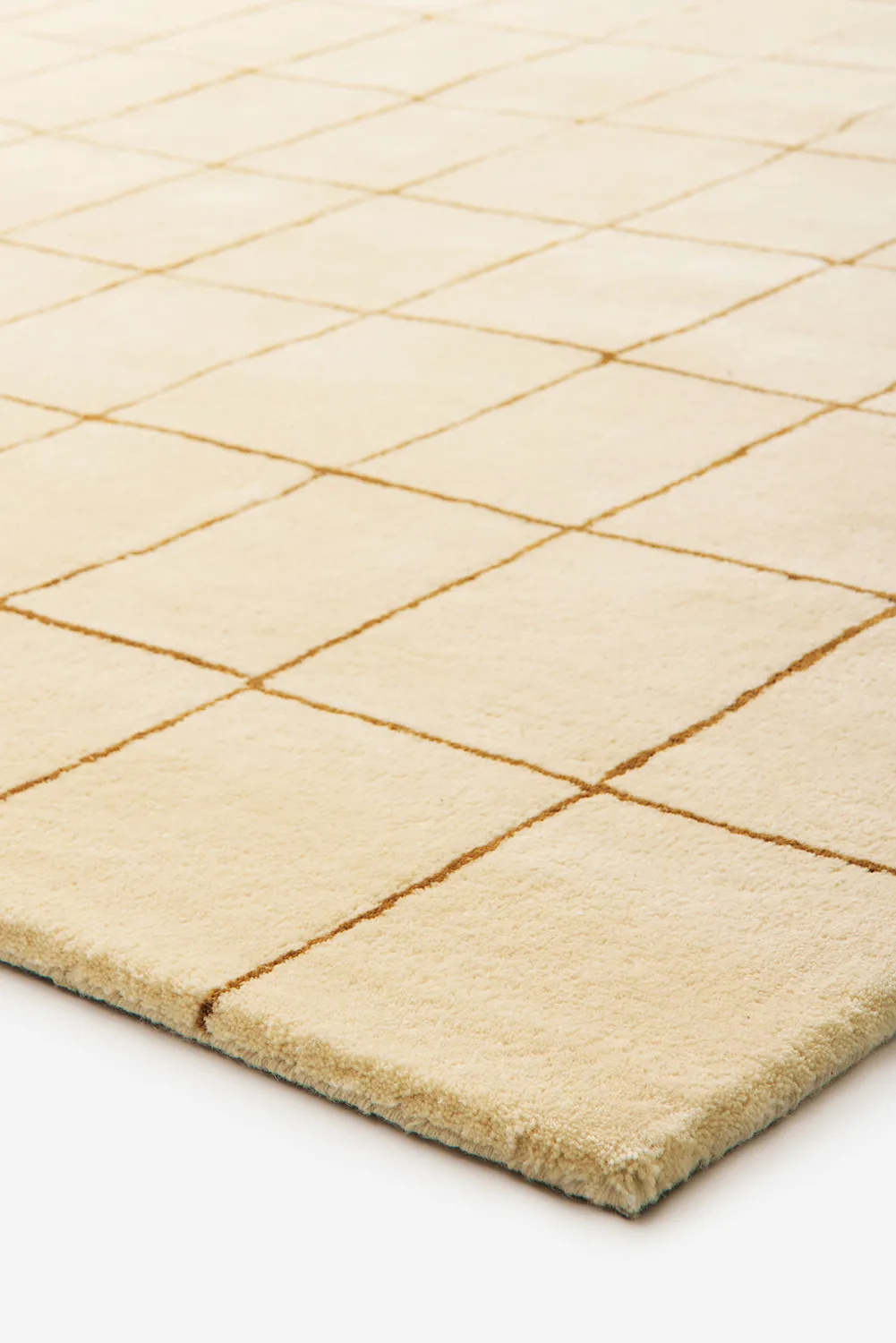 Chakra mat, Khaki-masala yellow 180x270 cm Chhatwal & Jonsson