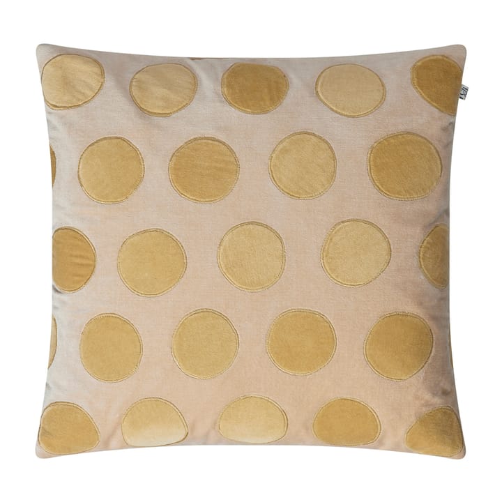 Circle kussensloop 50x50 cm - Beige-spicy yellow - Chhatwal & Jonsson