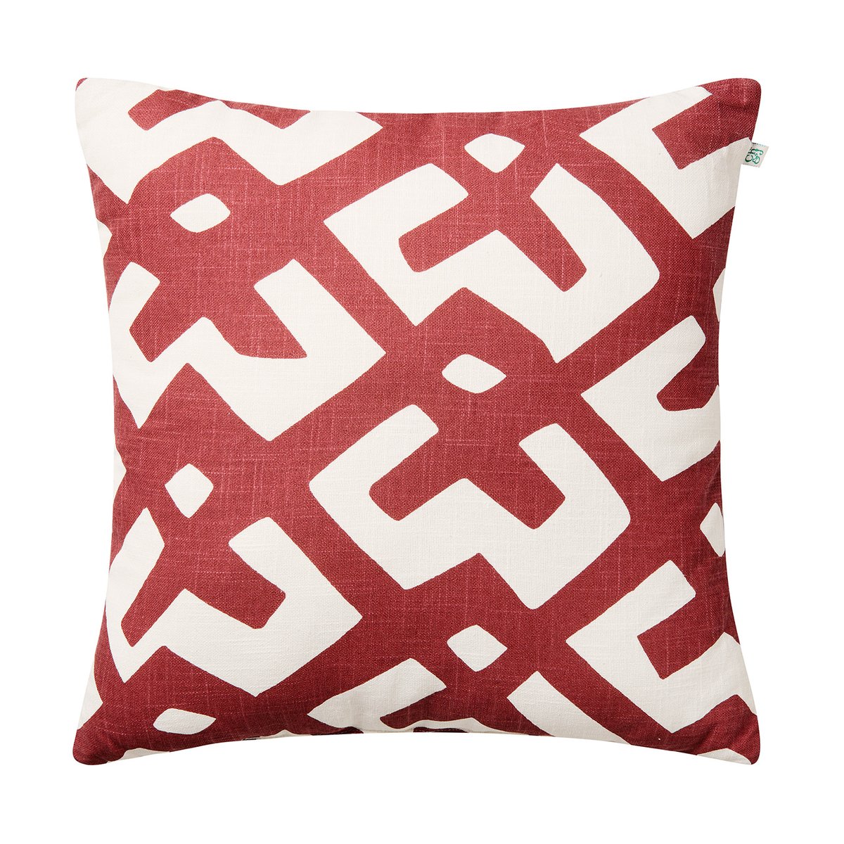 Chhatwal & Jonsson Dadra kussen Mineral Red | Scandinavisch Interieur | Kussens | Rood