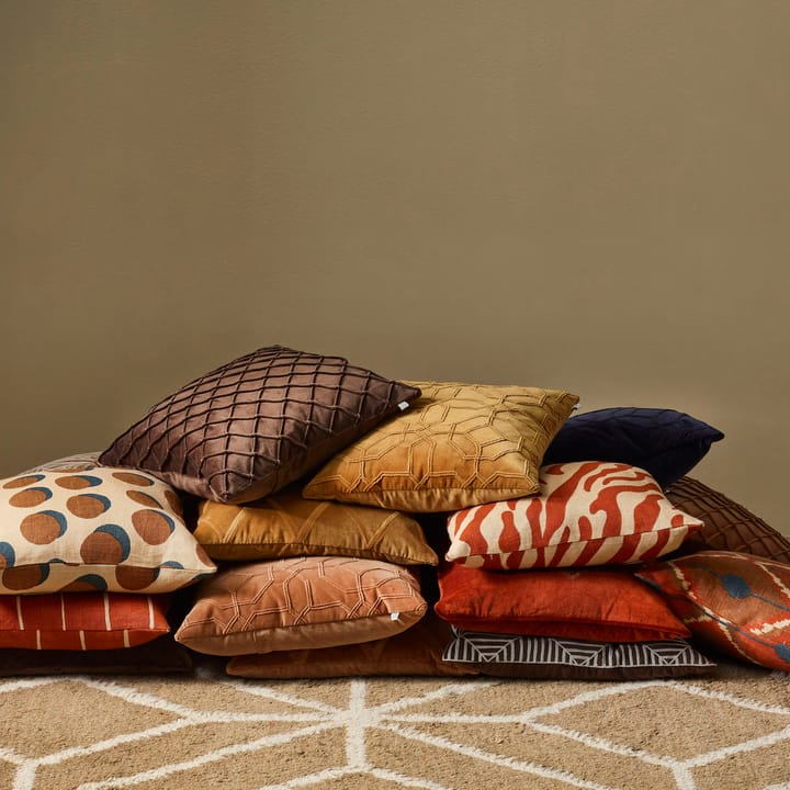 Deva kussenhoes 50x50 cm, Brown Chhatwal & Jonsson