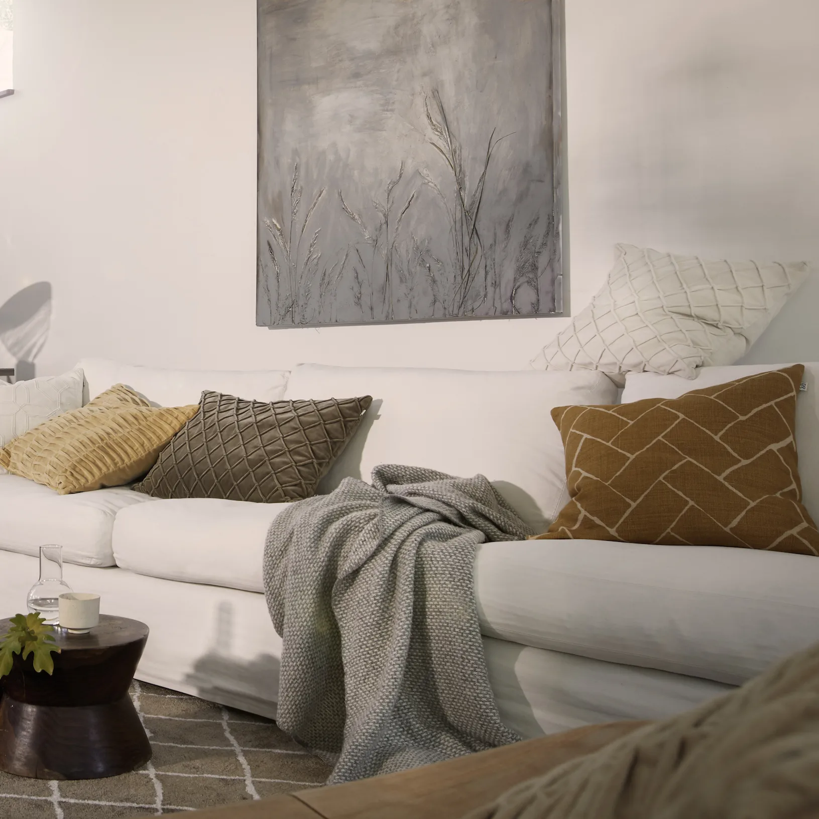 Deva kussenhoes 50x50 cm, Ivoor Chhatwal & Jonsson