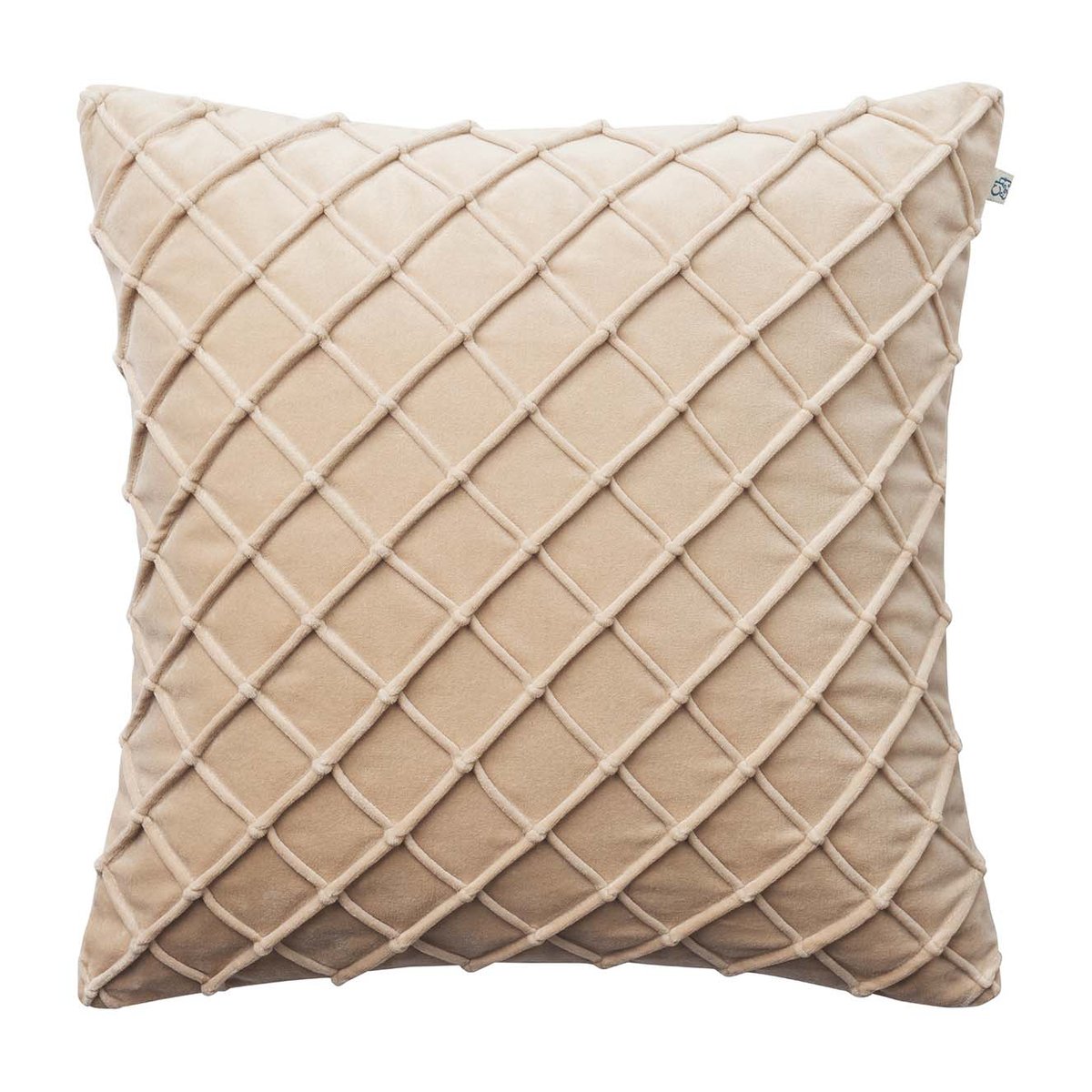 Chhatwal & Jonsson Deva kussenhoes 50x50 cm Tan | Scandinavisch Interieur | Kussenhoezen | Bruin