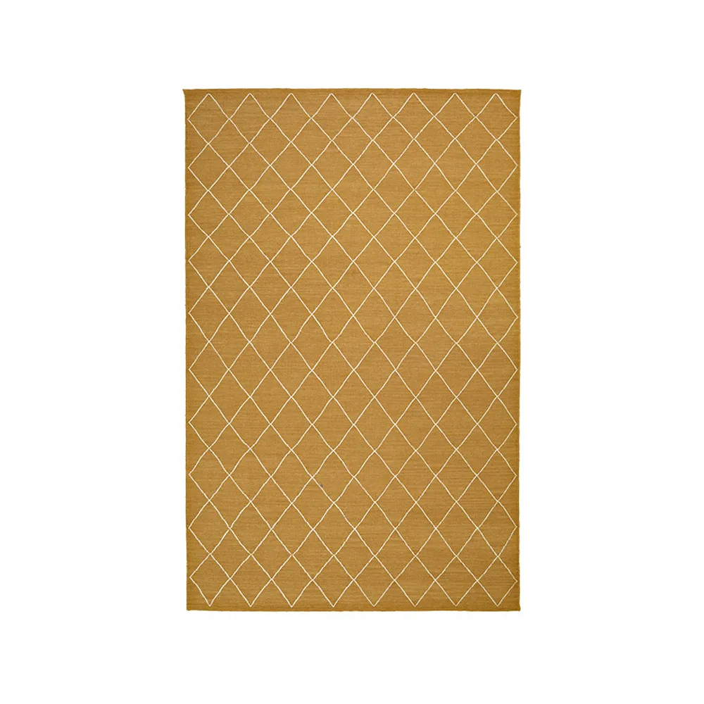 Diamond Vloerkleed, Masala yellow/off white, 184x280 cm Chhatwal & Jonsson