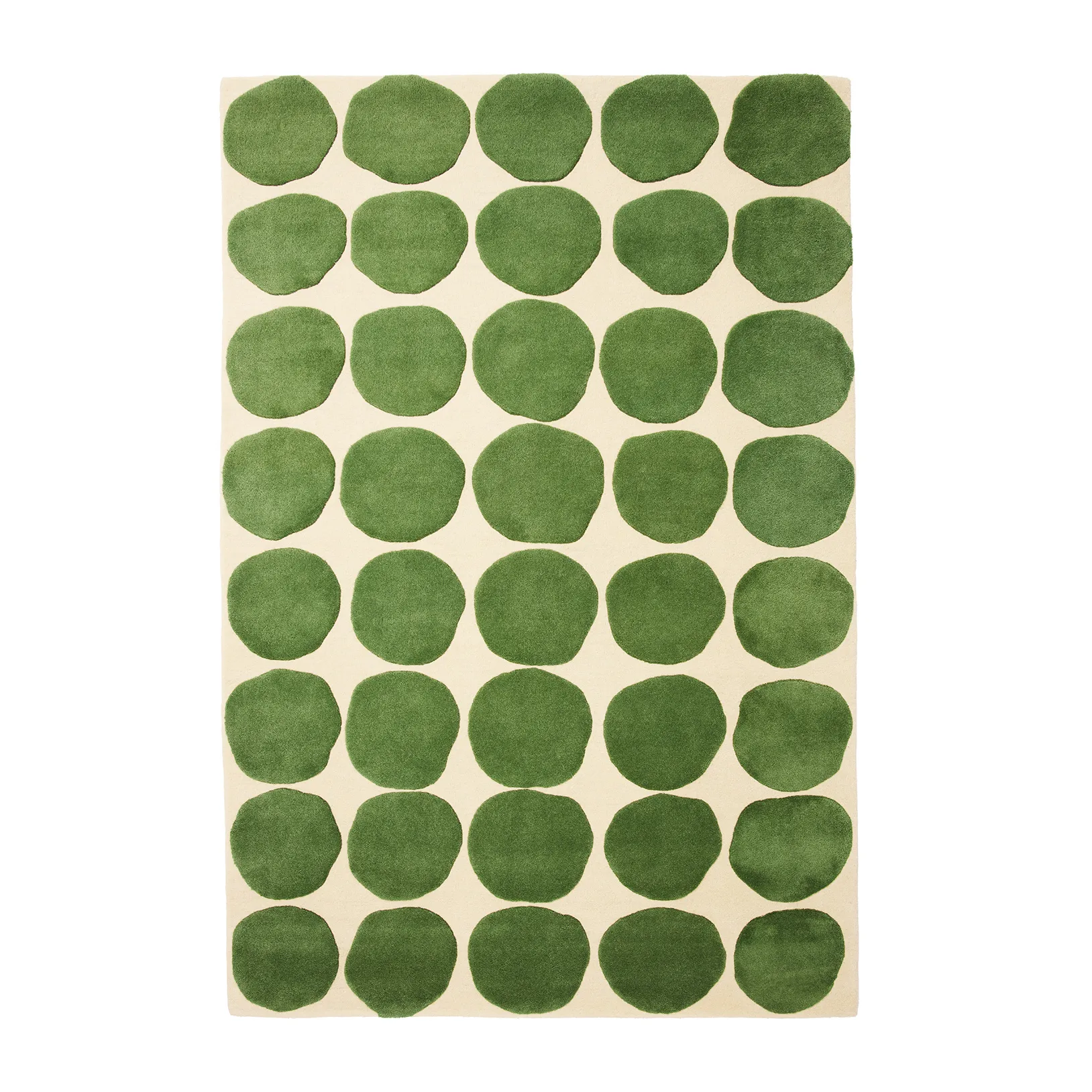 Dots vloerkleed, Khaki-cactus green 230x320 cm Chhatwal & Jonsson