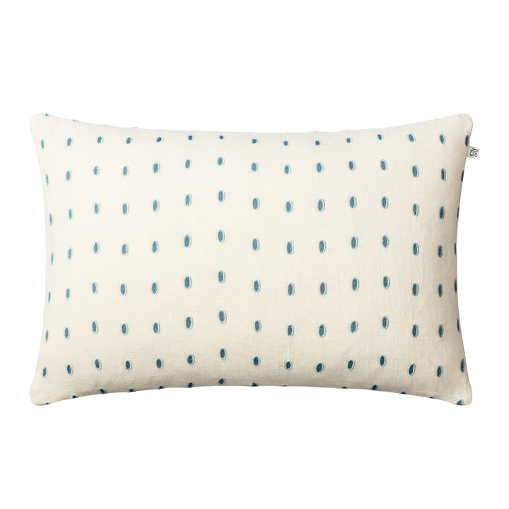 Drop kussenhoes 40x60 cm - White-blue-aqua - Chhatwal & Jonsson