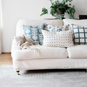 Drop kussenhoes 40x60 cm - White-blue-aqua - Chhatwal & Jonsson