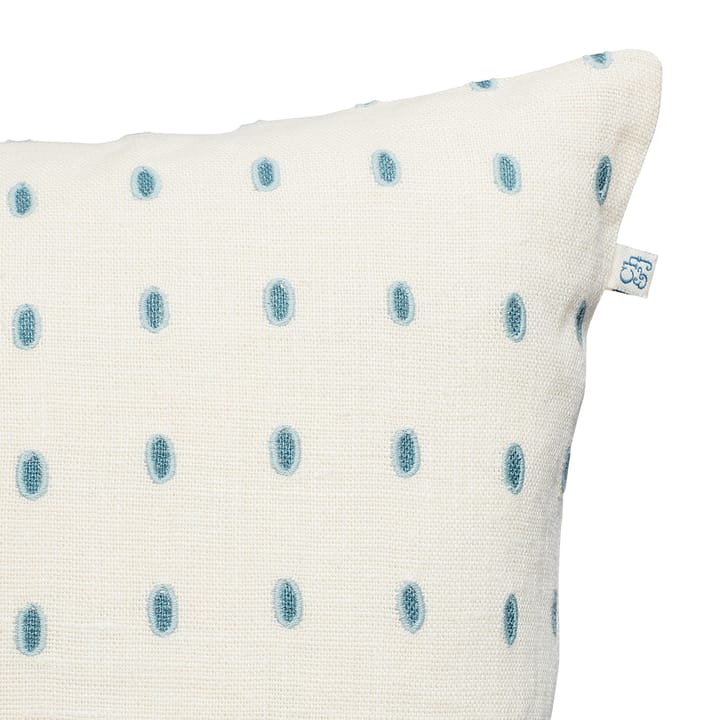 Drop kussenhoes 40x60 cm - White-blue-aqua - Chhatwal & Jonsson