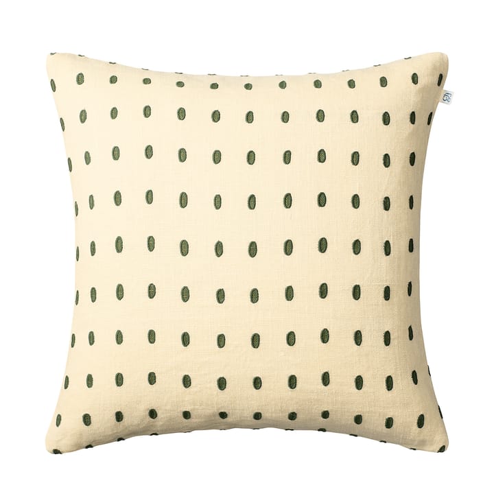 Drop kussenhoes 50x50 cm - Beige-green-green - Chhatwal & Jonsson